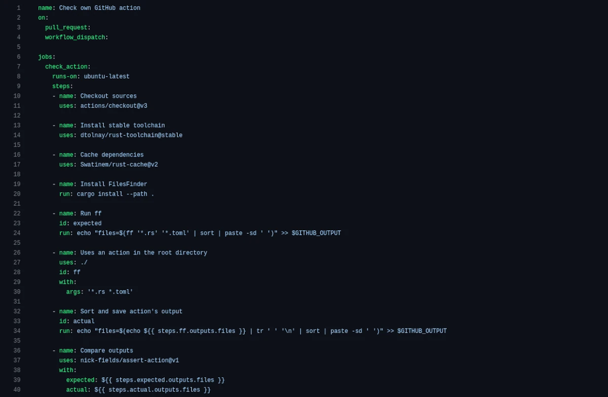 Testing a GitHub action... with a GitHub action!