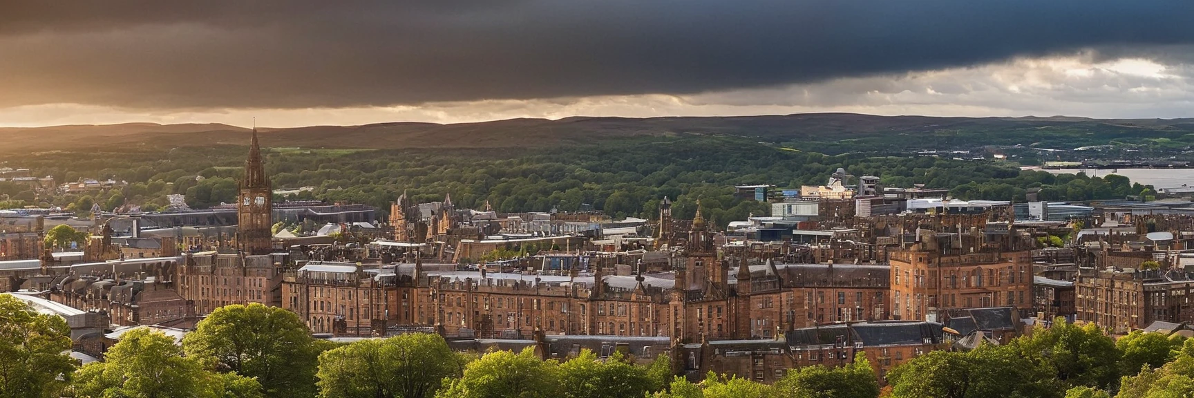 Glasgow, Scotland - Generated by Fooocus